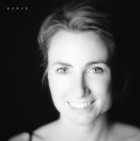 Black and white portrait John Borys Photography 406